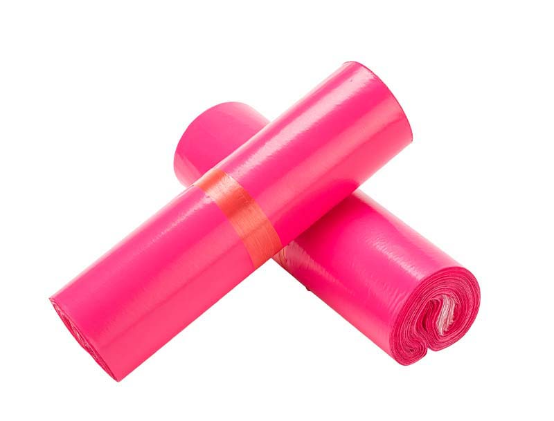 酉阳土玫红色快递袋-02